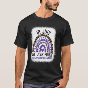 Im Juli tragen wir Lila Coole Cleft und Craniofazi T-Shirt