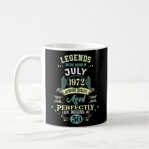 Im Juli waren die Dekorationslegenden des 50. Gebu Kaffeetasse