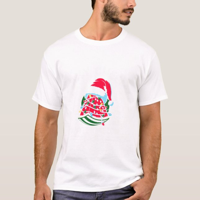 im Juli Wassermelone T-Shirt (Vorderseite)