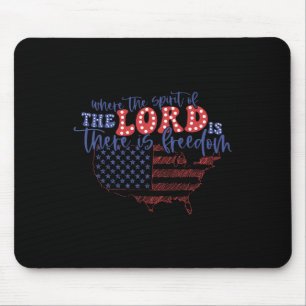 Im Juli, wo der Geist des Herrn ist, gibt es f Mousepad