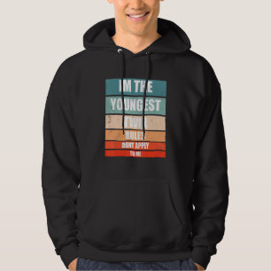 Im Jüngsten Zwillingsregeln gelten nicht für mich Hoodie
