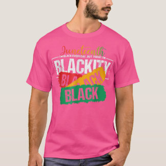 Im Juni bin ich schwarzer Alltag, aber heute bin i T-Shirt