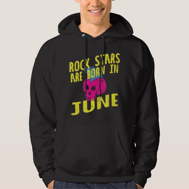 Im Juni sind für Kinder und Erwachsene Stars Gebor Hoodie (Vorderseite)