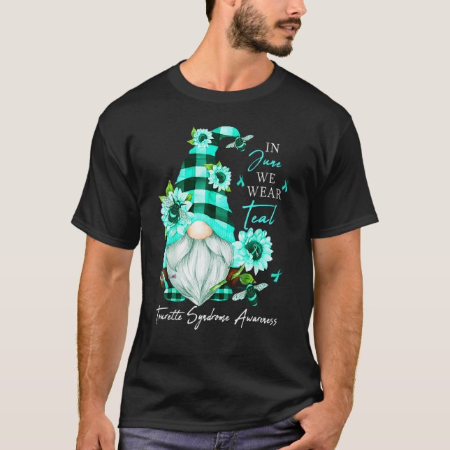 Im Juni tragen wir Aquamarines Tourette Syndrome A T-Shirt (Vorderseite)