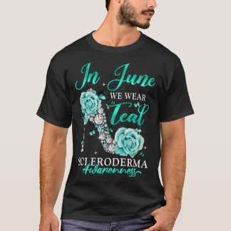 Im Juni tragen wir eine Aquamarine Schmetterlingss T-Shirt