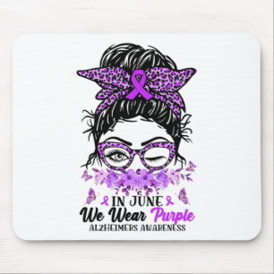 Im Juni tragen wir eine Lila Heimerheimer-Bewussts Mousepad
