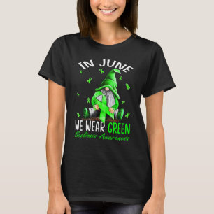 Im Juni tragen wir Grün für das Bewusstsein für di T-Shirt