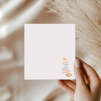 I'm just a girl who loves books notizblock