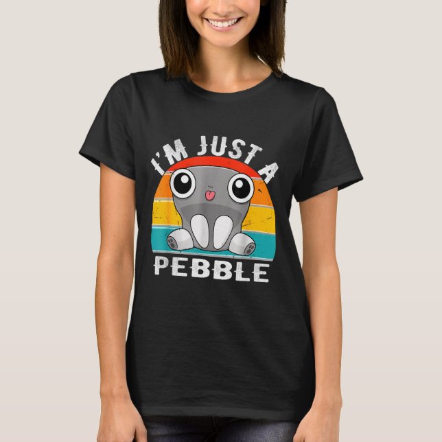I'm Just A Pebble Kids  T-Shirt (Vorderseite)