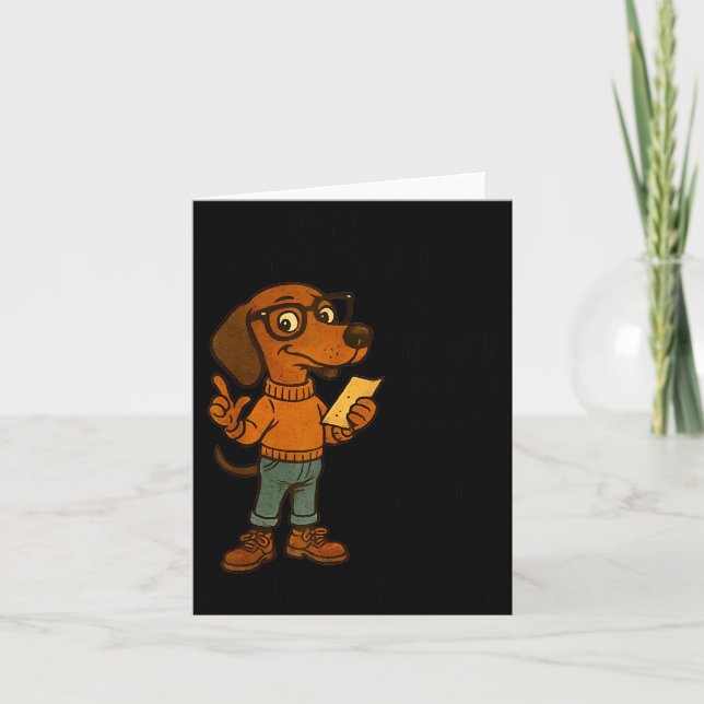 I'm Just Checking My Birth Certificate Because Som Karte (Vorderseite)