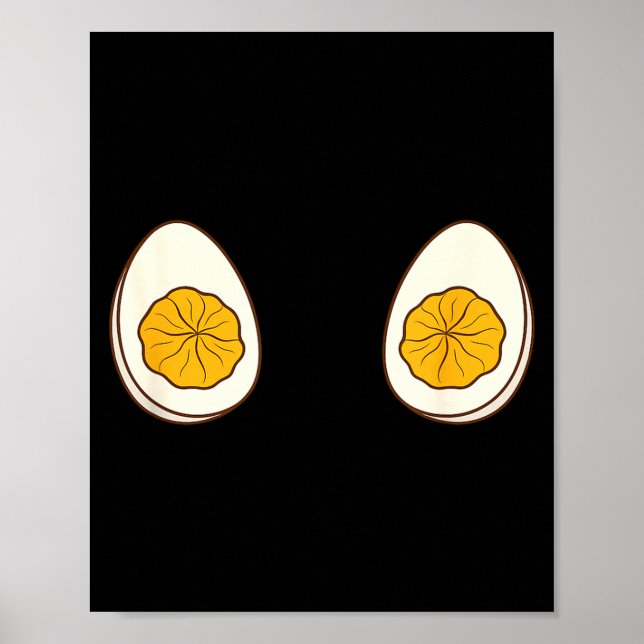 I'm Just Here For The Deviled Eggs Funny Couple  Poster (Vorne)