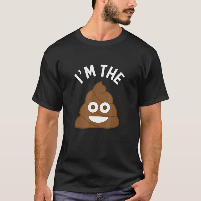 Im Kack Emoji Emoticon Icon Trendy T-Shirt (Vorderseite)