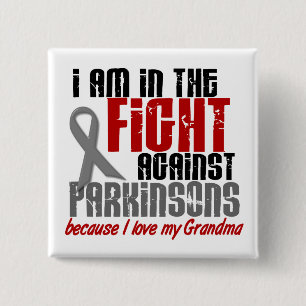 Im Kampf gegen Parkinson-Krankheit GROSSMUTTER Button