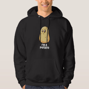 Im Kartoffel vegetarische Speisen Yam Potato Hoodie