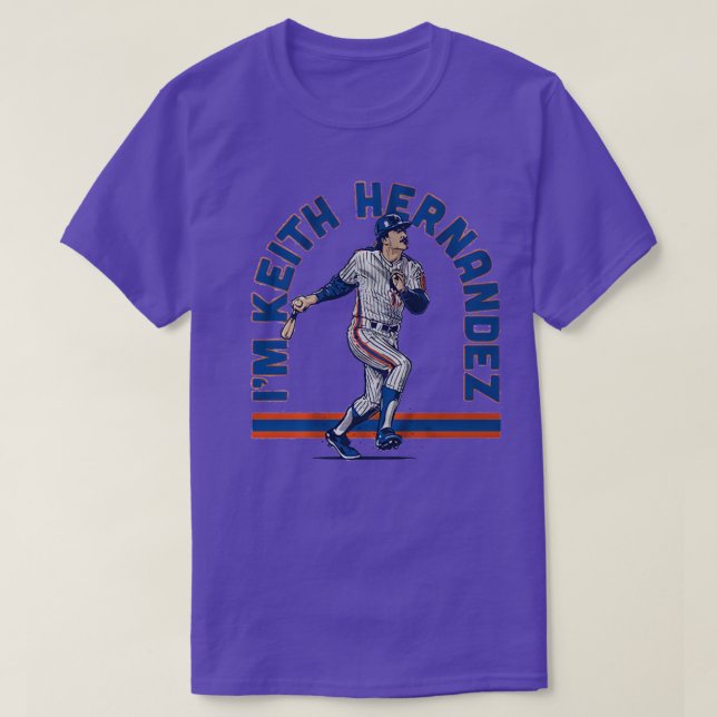 Im Keith Hernandez T-Shirt (Design vorne)
