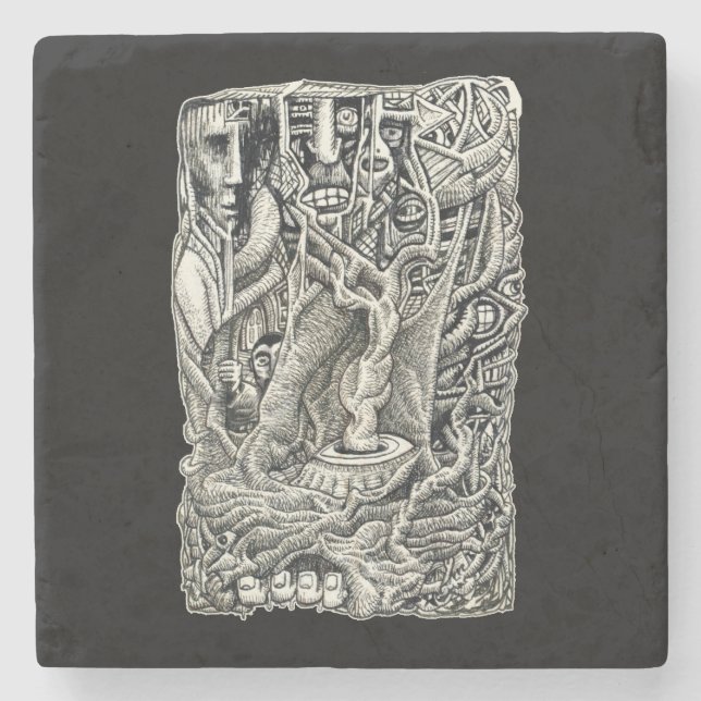 Im Keller Steinuntersetzer (Vorderseite)