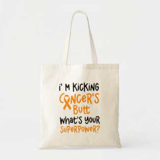 Im Kicking Cancer Hintern Leukemia Awareness Tragetasche
