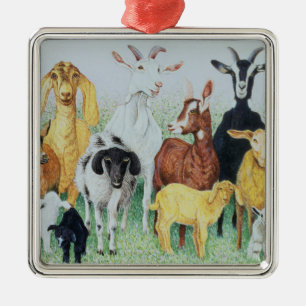 Im Klee Silbernes Ornament