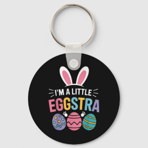 Im kleinen Eggstra Funny Osterhase für Kleinkinder Schlüsselanhänger