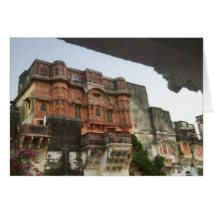 Im königlichen Ghanerao-Schloss, Rajasthan, Indien