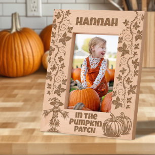 Im Kürbisgefecht, Fall-Individuelle Name Geätzte Rahmen