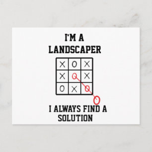 Im Landscaper finde ich immer eine Lösung Postkart Postkarte