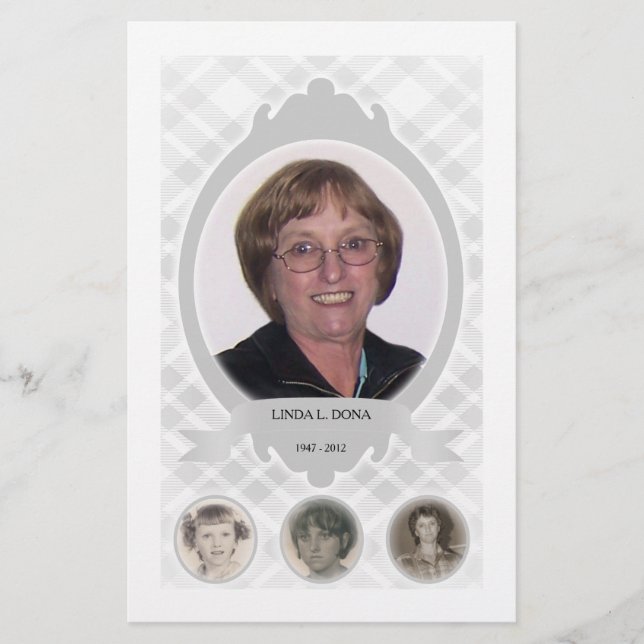 im Laufe der Jahre Ankündigungen von Fotos (Vorderseite)