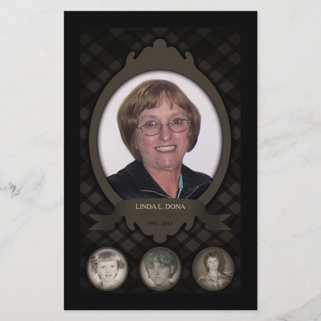 im Laufe der Jahre Ankündigungen von Fotos (Vorderseite)