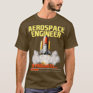 Im laufenden Luftfahrtingenieur T-Shirt