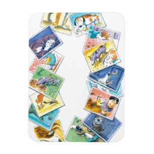 Im Leben eines Hundes Magnet