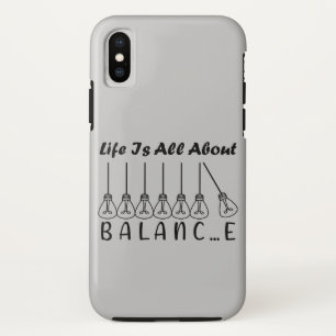 Im Leben geht es um die Balance motivierend Inspir Case-Mate iPhone Hülle