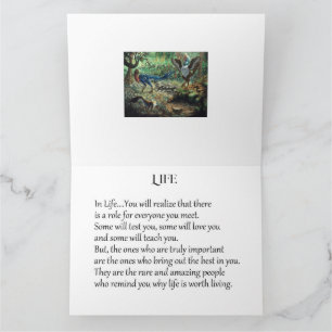 Im Leben...werden Sie erkennen... Karte