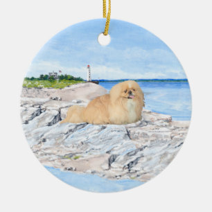 Im Leuchtturm Keramik Ornament