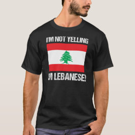 Im Libanon gibt es keine Flagge für Libanon T-Shirt
