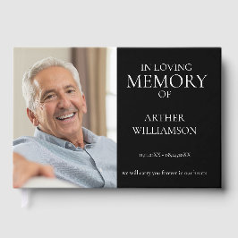 Im liebenden Gedächtnis minimales Foto Gästebuch