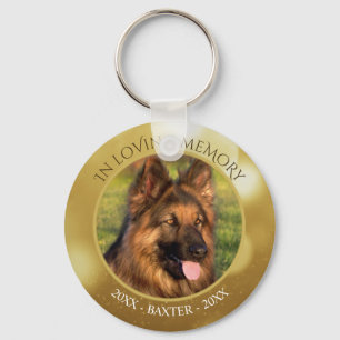 IM LIEBENDEN MEMORY Pet Foto Personalisiert Memori Schlüsselanhänger