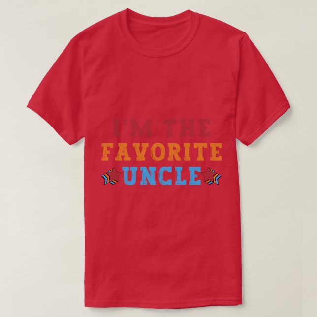 Im Lieblings-Onkel Funny Onkel 3 T-Shirt (Design vorne)