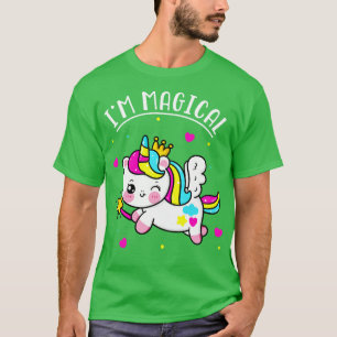 Im Magical Niedlich Kawaii Unicorn Girls Kinder T-Shirt
