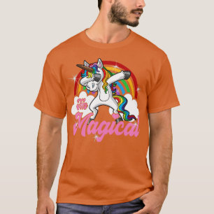 Im Magischen Einhorn Süßes Mädchenhaftes Märchen K T-Shirt