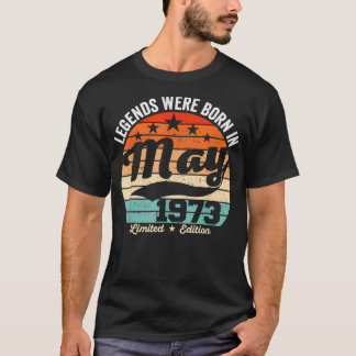 Im Mai 1977 waren Vintagen 49. Geburtstagslegenden T-Shirt