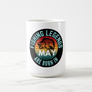 IM MAI SIND DIE FISCHEREIVORSCHRIFTEN GEBOREN KAFFEETASSE