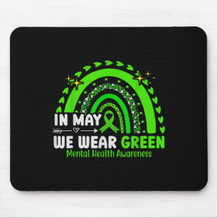 Im Mai tragen wir das Bewusstsein für die psychisc Mousepad