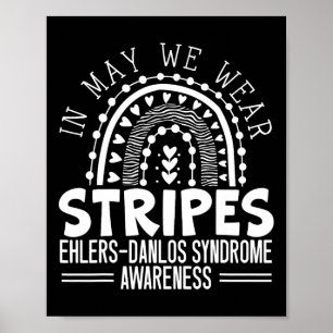 Im Mai tragen wir das Ehlers-danlos-Syndrom Awar Poster