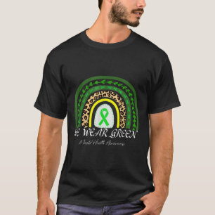 Im Mai tragen wir ein grünes Bewusstsein für psych T-Shirt
