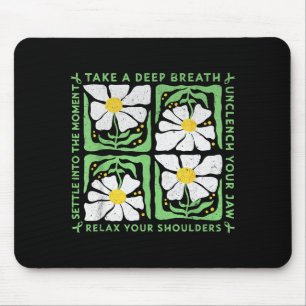 Im Mai tragen wir Grün für das Bewusstsein für psy Mousepad