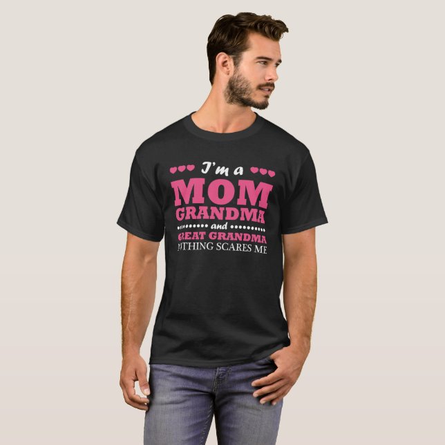 Im Mama-Großmutter und großes Großmutter-Shirt T-Shirt (Vorne ganz)