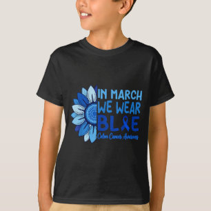 Im März tragen wir Blau für Darmkrebs T-Shirt