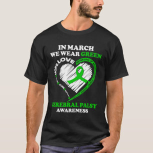 Im März tragen wir das Bewusstsein für die Grüne Z T-Shirt