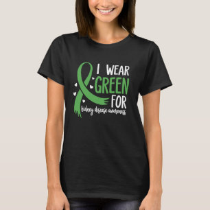 Im März tragen wir eine grüne Nierenerkrankung CK T-Shirt