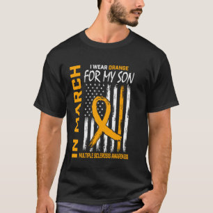 Im März tragen wir Orange für meinen Sohn Multiple T-Shirt